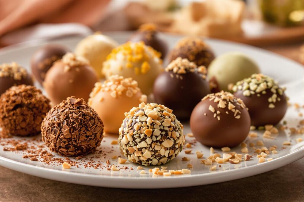 les chocolats d'appellation truffes ont plusieurs caractéristiques lesquelles