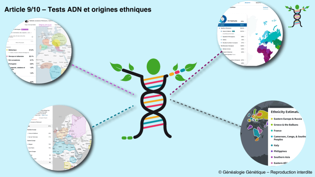 test adn origine